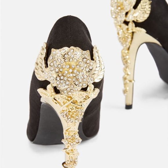 Eve Metallic Heel Pump - Size 10 - Picture 4 of 5